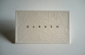 空押し(デボス)名刺