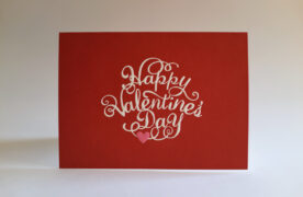 バレンタインカード